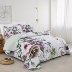 Deluxe Quilted Bedspread and Pillowcases Set: Infuse Your Bedroom with Style - Queen size V745-MAC080300Q13U