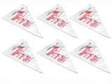 1000PCS Disposable Pastry Piping Bags Icing Fondant Cake Cream Bag Cake Decorating Tools V1294-YM0901-3118210114611