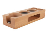 Wood Coffee Filter Tamper Holder Wooden Coffee Tamper Mat Stand for Home Cafe Restaurant Hotel V1294-YM0521-3118230076011