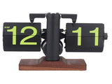 Digital Flip Desk Clock 12 Hours Single Sided Battery Powered Retro Mechanical Auto Flip Down Clock V1294-YM0901-3115240060316