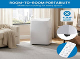 Olimpia Splendid Portable 4.1kW Air Conditioner with WiFi & Remote SERENITY14