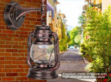 111-240V Retro Style Sconce Light Antique Iron Wall Lamp Fixture for Cafe Bar Hallway Red Bronze V1294-YM0901-ZM01565-02