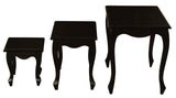Queen Ann Nest of Table Set of 3 V199-NT300QAC