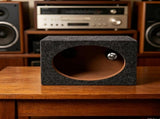 Single Vented Speaker Enclosure Box, Multi-Wood Construction, Versatile Car Audio Compatibility V1366-AZ2-W-17270