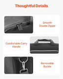 VEVOR PS5 Carrying Case Travel Bag for Playstation 5 PS5 Slim Waterproof Nylon V952-PS5YSBQBYBTY36GTO001V0