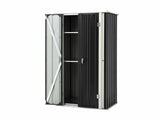 Gardeon Outdoor Storage Cabinet Garden Shed Tool Lockable Cupboard Steel Adjustable Shelves OSC-CABI-SL-BK