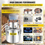50L Water Alcohol Distiller Copper Moonshinestill Brewing w/ Water Pump V952-ZLQDLNTDBA50LPYJAV3