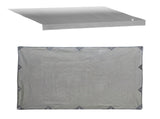 Weisshorn 12ft Caravan Awning Fabric & Privacy Screen RV Roll Out Sun Shade 3.4M AWN-CV-34-GY