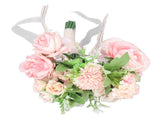 Wedding Bouquet Fake Rose Flower Holding Bunch for Decoration Photography Art Photo Pink V1294-YM0715-3115210293211