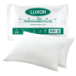 Luxor Australian Made Bamboo Cooling Pillow Standard Size Twin Pack V535-BAMBOO-COOLING-PILLOW-X2