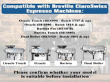 4 Pack Replacement Water ilter or Breville Espresso Machine Barista Touch Bes880, Barista Pro V1259-DP01-F-337