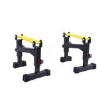 2x Deadlift Sling Racks Barbell Jack Squat Wedge V63-955101