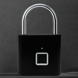2X Fingerprint Lock Electronic Lock Electronic Fingerprint Lock Padlock Outdoor Waterproof and V1370-AZ4-11759