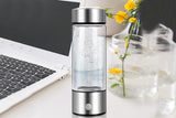 450ml Hydrogen Generator Water Bottle USB Hydrogen Water Ionizer Machine Portable Rechargeable V1263-JX-6131