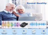 Rechargeable In-the-Ear Hearing Aids with Charging Case and LCD Display Ultra-Compact Sound V1107-CS-HLCHS