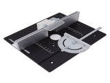 Router Table Insert Board Aluminum Alloy Steel Height Adjustable Milling Trimming Machine Insert V1294-YM0703-3114230067611