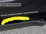 Steering Wheel Lock With Steel Cable And PVC Cover, High Visibility Anti Theft Car Security For Most V1237-ZY-807-138