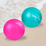 90cm Lazy Dayz Inflatable Jumbo Beach Ball - Pink V915-LD0092-PK