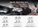 Wheel Bearing Hub Removal Tool Kit, Compatible with All Axle Bolt Hubs 5, 6, 8 Lug Hubs Buster V952-QCLGLBQYXCLTEVP6W001V0