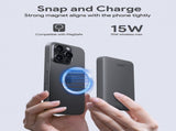 Aukey MagFusion 5000mAh Magnetic Wireless Charging Power Bank V1089-LLTSTURN1056719