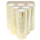 36x 100m Rolls Silent Clear Heavy Duty Packing Packaging Low Noise Tape Bulk V563-TA-019-1BOX