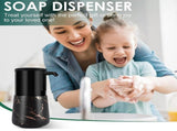 Automatic Dispenser Touchless, 12oz Ceramic Liquid Dispenser, Rechargeable Hands-Free Dish V1369-AZ3-W-01317