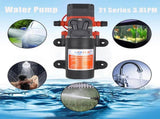 Water Pump 12V RV Camper Pressurized Pump Caravan Boat SEAFLO SFDP1-010-040-21 V201-SFLO0012OR4021AU
