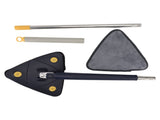 Extendable Triangle Mop Rotary 360 Degree Adjustable Cleaning Mop for Home Bathtub Floor Wall V1294-YM0521-3117220285811
