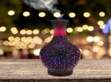 100ml Ultrasonic Aromatherapy Aroma Diffuser Humidifier LED Night Light V1294-YM0901-JY31279-03