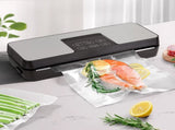 Devanti Food Vacuum Sealer Machine Fresh Storage Auto Seal Slide Cutter 5 Modes FVS-30-BK