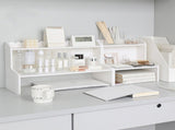 Desktop Wood Display Shelf Desk Multi Layer Storage Rack Mini Bookshelf Cosmetics Organizer L V1294-YM0703-3117230119413