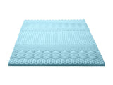 Giselle Bedding 5cm Memory Foam Mattress Topper 7-Zone King Single MATTRESS-TOP-7Z-5-BL-KS