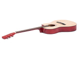 Karrera Acoustic Cutaway 40in Guitar - Natural ACG40-NAT