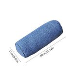 1 Pcs Rectangular Cushion Lumbar Support Pillow for Sofa and Bed, Decorative Throw Pillow with V1192-AZ-W-26235