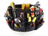 Heavy Duty Gardening Tool Bucket Organizer Gardening Tool Kit Holder with 56 Pockets for Garden Yard V1294-YM0717-10103685