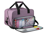 Serger Carrying Case, Universal Overlock Sewing Machine Tote Bag with Shoulder Strap Handles, for V1189-LC-RY-00360