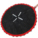 Durable Black Trampoline Jumping Pad Replacement for Indoor Outdoor Use V1192-AZ-W-31579