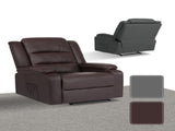 Home Recliner Chair - PU Leather Sofa Lounge Armchair MARLO BROWN V274-FT-RC-6502PU-LBN