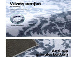 Artiss Rug 160x230cm Area Rug Large Carpet Soft Short Pile Modern Fafi FLR-2133-160X230-GR