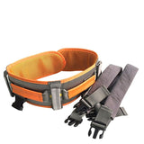 Upgraded Buckle Gait Belt with Detachable Leg Straps Medical Transfer Belt Lift Belt for Elderly & V1192-AZ-W-2896