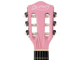 Alpha 34 Inch Classical Guitar Wooden Body Nylon String Beginner Kids Gift Pink GUITAR-D-34-PK
