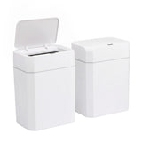 Artiss Rubbish Bin 12L 2-Pack Sensor Kitchen Automatic Motion Touchless White WAB-SR-PL-12LX2-WH