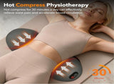 3 in 1 Back Massager, Electric Lumbar Support with Heat, Vibration and Traction, Back Support V1366-AZ2-W-11530
