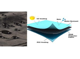 Ping Pong Table Cover, Outdoor & Indoor Waterproof Table Tennis Table Cover for Folding Ping Pong V1192-AZ-W-15452