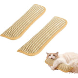 Pillow, 13.4In Interactive Chew Toy with Sisal Scratching Pad, Bite-Resistant Teething Toy for V1366-AZ2-W-10680