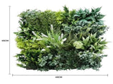 Flowering Bespoke Vertical Garden / Green Wall UV Resistant 45cm x 45cm Fire Retardant V637-DP1014119S