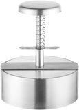304 Stainless Steel Burger - 4.5" Hamburger Patty Maker, Heavy Duty Stainless Steel Burger V1258-DP02-C-4
