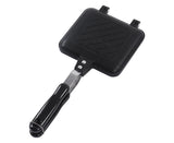 Sandwich Pan, Double-Sided Non-Stick Breakfast Frying Pan, Flat Bottom Panini Maker V1263-JX-2974