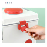 Medicine Storage Box PP AS Ambulance Shaped Portable Aid Kit Container Emergency Medicine Organizer V1294-YM0901-3117240148711