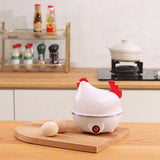 Egg Steamer ,Mini Breakfast Machine Egg Cooker Single Layer Egg Steamer Kitchen Small Household V1369-AZ3-W-17635